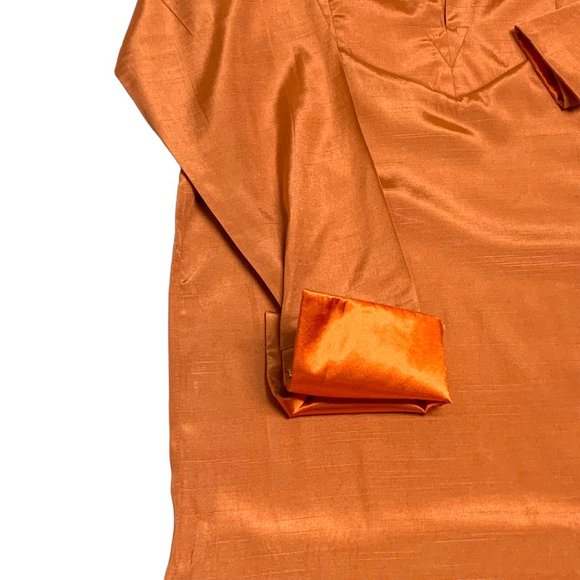 LOULOU DE LA FALAISE Tangerine Kaftan Dress Womens - Picture 10 of 13